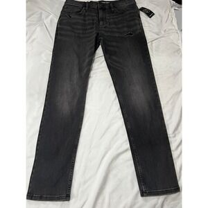 Original Use Mens Slim Taper Stretch Jeans Dark Wash Size 34x32